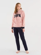 Пижама (худи + штаны) женская U.S. Polo Assn 16808 L Pink (8680557380118)