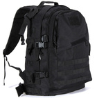 Рюкзак тактичний US Army міський Чорний 45 л - зображення 1