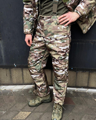 Тактическая зимняя теплая военная форма костюм комплект ( Куртка + Штаны ), Камуфляж: Мультикам, Размер: XXL - изображение 5