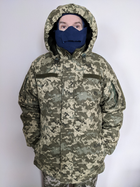 Куртка – бушлат військовий ЗСУ зимовий Піксель Розмір 54 - зображення 3