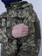 Куртка – бушлат військовий ЗСУ зимовий Піксель Розмір 54 - зображення 5