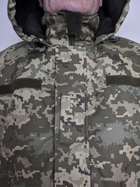 Куртка – бушлат військовий ЗСУ зимовий Піксель Розмір 52 - зображення 7
