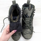 Ботинки берцы мужские зимние Dago Style хаки камуфляжные на молнии М21-03 Украина р 44 (28,5 см) 3492 - изображение 9