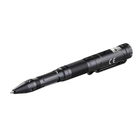 Тактическая ручка Fenix с фонариком черная T6-Black - изображение 3