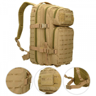 Рюкзак MIL-TEC Taktyczny Mil-Tec Laser Cut 20L Coyote (11711330) - зображення 1