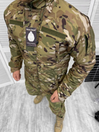 Тактическая теплая зимняя военная куртка - бушлат Single Sword, Камуфляж: Мультикам, Размер: XL - изображение 3
