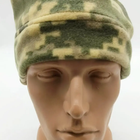 Тактическая зимняя шапка из флиса, Пиксель - изображение 3