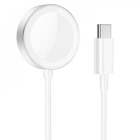 Беспроводное зарядное устройство для Apple Watch 1 /2 /3 /4 /5 /6 /7 /SE Hoco CW39C Wireless charger. White