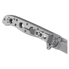 Нож складной карманный с фиксацией Frame Lock CRKT M16-03SS M16 Silver Stainless steel 201 мм - изображение 4