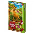 Мягкие пазлы Жираф, 20 элем. Danko toys S20-09-01,02,03,04...16