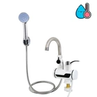 Проточный нагреватель воды с лейкой "Instant electric heating water" Белый, мини бойлер для нагрева воды (1001960-White-0)
