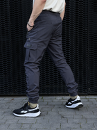 Мужские зимние тактические штаны Soft Shell серые на флисе Flash карго L - изображение 7