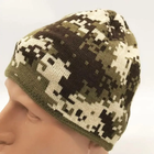 Зимова вовняна військова шапка для ЗСУ, Піксель - зображення 7