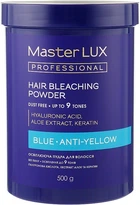 Освітлююча пудра блакитна Blue Master LUX professional 500 г