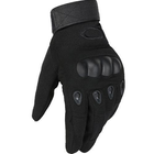 Тактичні рукавички полнопалые Oakley L чорний - зображення 3