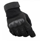 Тактичні рукавички полнопалые Oakley L чорний - зображення 5