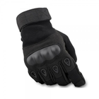 Тактичні рукавички полнопалые Oakley L чорний - зображення 7