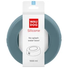 Миска-непроливайка WAUDOG Silicone, 1 л, сіра
