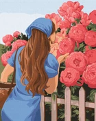 Набор для росписи по номерам Ароматные пионы, 40x50 см, КНО4991