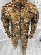 Тактическая теплая зимняя военная форма костюм ( Куртка + Штаны ), Камуфляж: Мультикам, Размер: S - изображение 3
