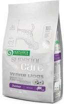 Сухой беззерновой корм для юниоров Nature's Protection Superior Care White Dogs Grain Free Junior All Breeds