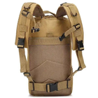 Универсальный военно-тактический рюкзак 30 л койот - изображение 3