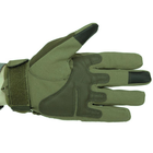 Сенсорные перчатки тактические военные-армейские OAKLEY полнопалые с усиленной защитой костяшек, боевые, с закрытыми пальцами L Оливковый BC-8794 - изображение 5