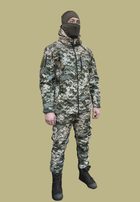 Зимняя военная форма Soft Shell Пиксель размер XXXL - изображение 1