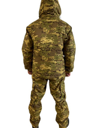 Тактична зимова тепла військова форма комплект бушлат + штани, мультикам, розмір 46-48 - зображення 3