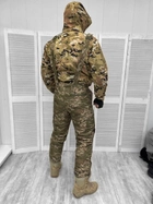 Тактична тепла зимова військова форма комплект Attac ( Бушлат + Штани ), Камуфляж: Піксель ЗСУ, Розмір: XL - зображення 4