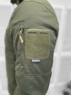 Тактична тепла зимова військова куртка Combat, Камуфляж: Олива, Розмір: M - зображення 4