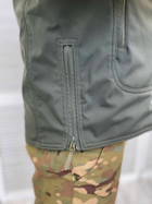 Тактическая теплая зимняя военная куртка Combat, Камуфляж: Олива, Размер: M - изображение 5
