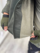 Тактическая теплая зимняя военная куртка Combat, Камуфляж: Олива, Размер: M - изображение 6