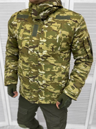 Тактична тепла зимова військова куртка - бушлат Tactic, Камуфляж: Мультикам, Розмір: S - зображення 1