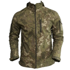 Куртка мужская тактическая военная военная Мультикам Combat Турция Софтшел Soft-Shell ВСУ (ЗСУ) L 8069 TK_3274 DM-3t - изображение 1