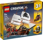 Конструктор LEGO 31109 Піратський Корабель, Острів Скарбів і Піратьска Бухта 3 в 1 Pirate Ship