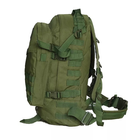 Рюкзак тактический FG Зеленый 43 л с системой подвески Molle + поясной ремень - изображение 5