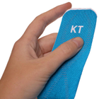Кінезіо тейп пластир для тейпування спини ніг тіла нарізаний 25 см 3 шт KT TAPE (PRE-CUT)  - зображення 5