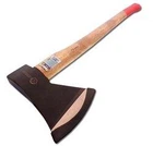 Топор кованый Сталь 1000 г (ручка из дерева) 44018