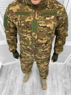 Тактическая зимняя военная форма Season -35 (Куртка + Штаны) Мультикам Размер XL - изображение 7