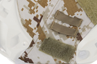 Чехол Кавер защитный для тактического шлема каски FAST (Фаст), Pixel Coyote (04-DD) (150770) - изображение 5