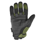 Штурмовые перчатки тактические полнопалые мужские Green XL защита на костяшках пальцев - изображение 3