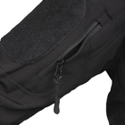 Тактическая куртка Lesko A013 Black L куртка мужская на флисе с капюшоном и карманами на рукавах TK_2359 - изображение 7