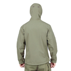 Тактична куртка Lesko A013 Green M флісова водонепроникна чоловіча куртка з капюшоном TK_2359 - зображення 4