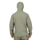 Тактична куртка Lesko A013 Green 3XL утеплена вологовідштовхувальна куртка з липучками для каптуру TK_2359 - зображення 4