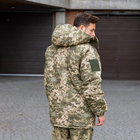Куртка-бушлат військова чоловіча тактична на хутрі ЗСУ Піксель 9163 56 розмір - зображення 3