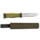 Туристичний ніж Morakniv Outdoor 2000 stainless steel для полювання та риболовлі Green (10629) - зображення 3