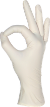 Перчатки латексные L НЕопудренные, (100шт), Mediok - изображение 2