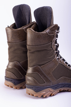 Берці зимові ТМ GERC | Тактичні зимові черевики Хаккі Розмір 40 kit0103/40 - зображення 4