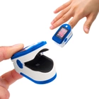 Пульс-оксиметром (LED Pulse oximeter) Mediclin Синій - зображення 2